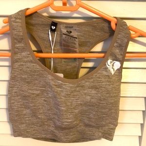 Women’s Best - Never worn - Move Seamless Sports Bra Brown/Gray